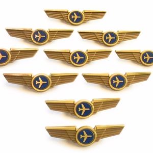 Aviator Kids Airplane Pilot Wings Plastic Pins